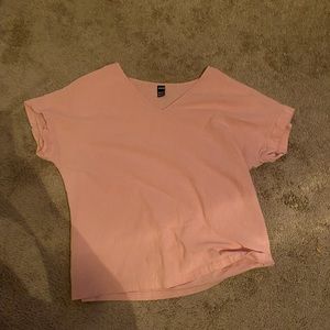 SALMON BASIC BLOUSE*